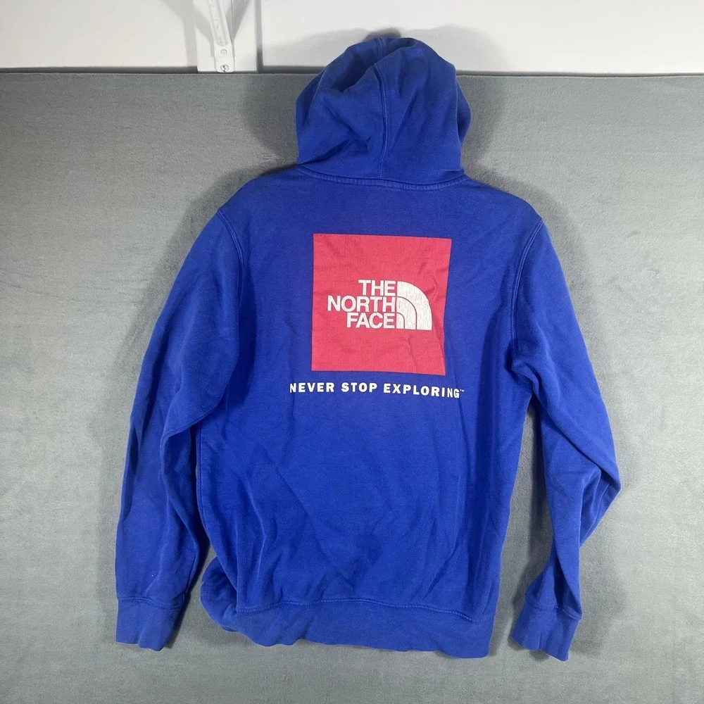 The North Face Men's Blue Pullover Hoodie 